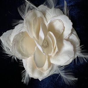 Ivory Rose Wrist Corsage for Prom Wedding Bridesmaid Bridal Shower